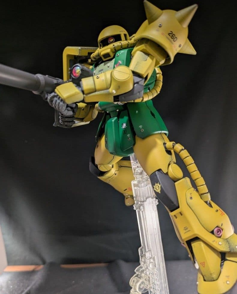 MG1/100 MS-06Sブレニフ・オグス専用 ZAKUii 改修塗装済完成品