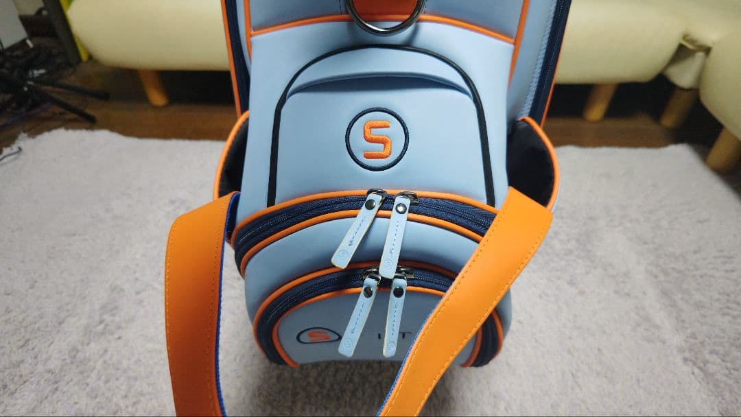 スティッチゴルフ ツアーバッグ 10型 6分割 5.0kg 上質高機能な本皮製