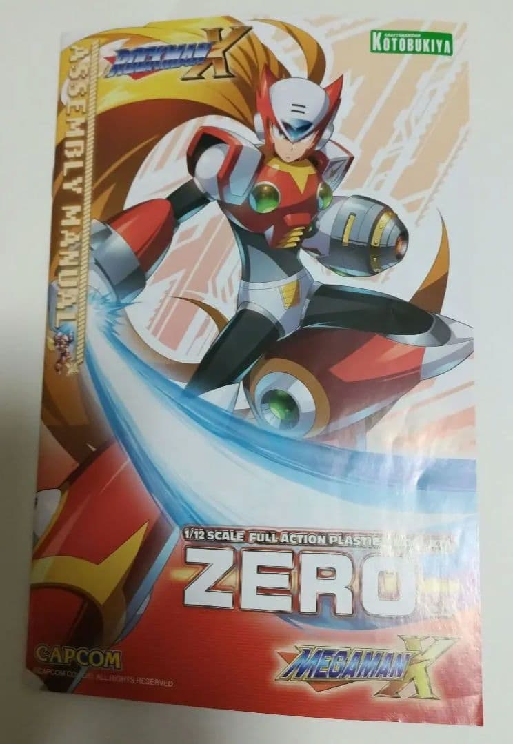 ロックマンX　ゼロ　コトブキヤ　プラモデル　フィギュア
