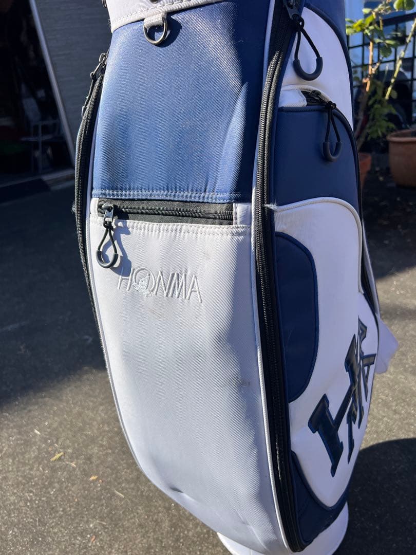 中古美品 HONMAホンマ ゴルフバッグ キャディバッグ