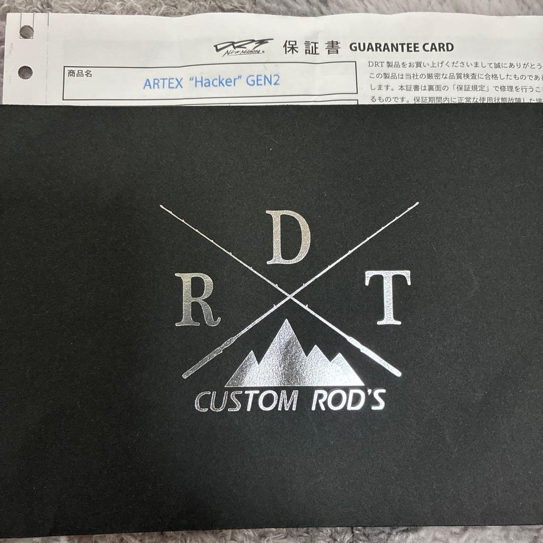 drt アーテックス　ハッカー　GEN2 A707CMRF 保証書