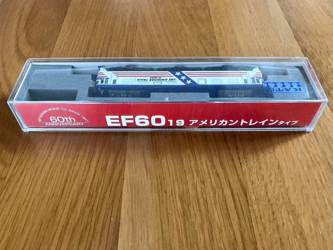 カトー Nゲージ EF60 アメリカントレインタイプ (宮沢模型60周年記念)