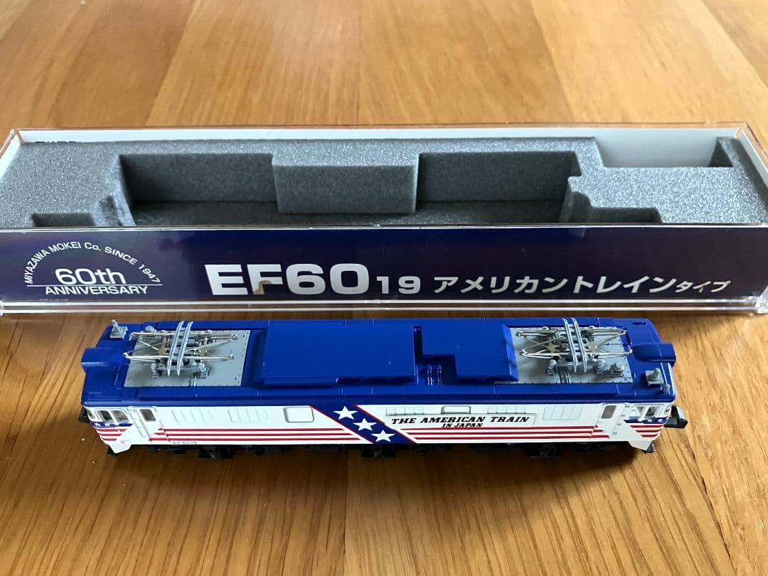 カトー Nゲージ EF60 アメリカントレインタイプ (宮沢模型60周年記念)