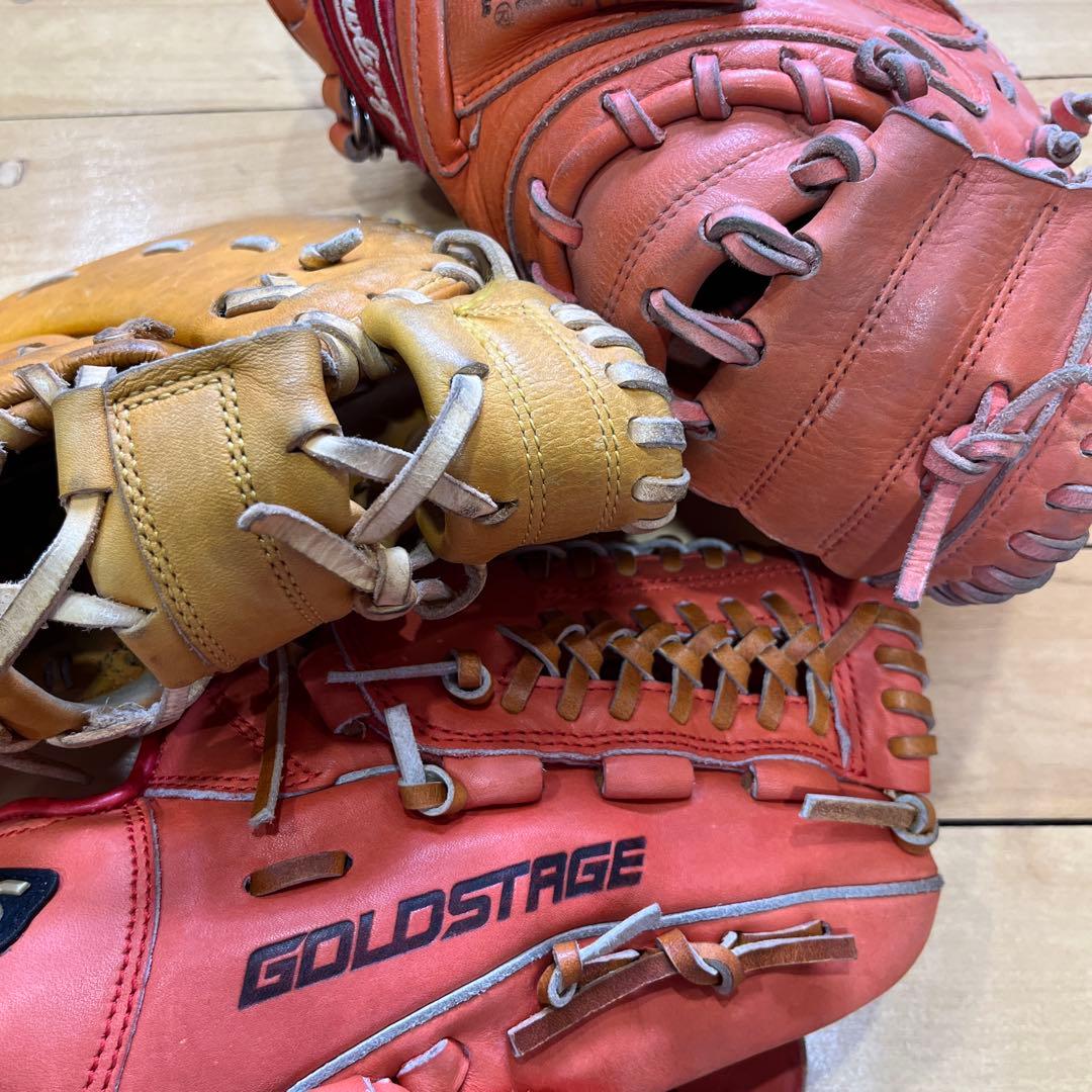 【セット売り】一般軟式野球用グローブ