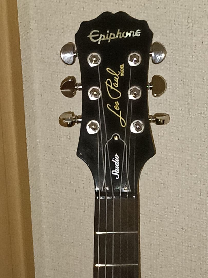 ギター epiphone les paul studio ebony