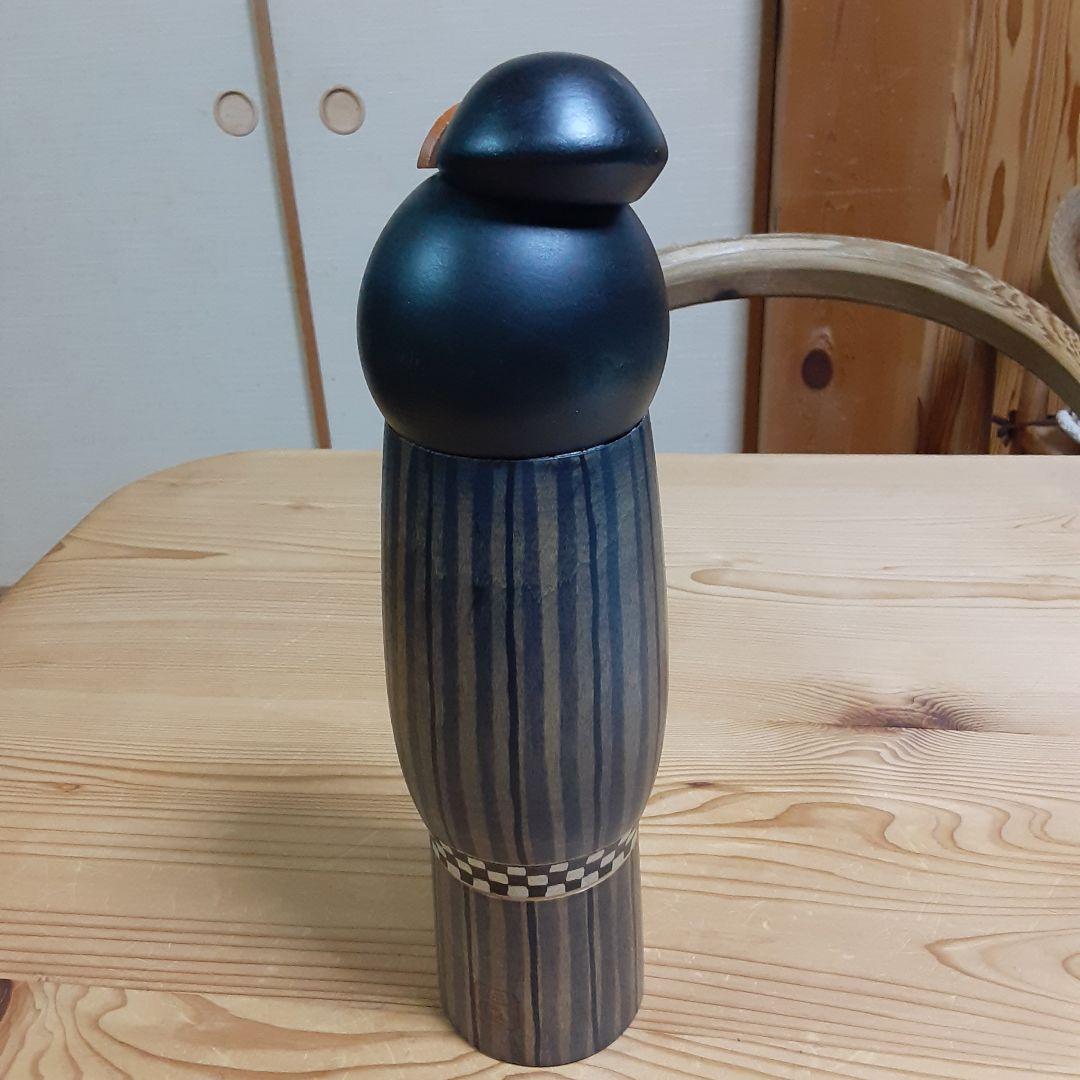 創作こけし　関口三作　艶　31.5cm