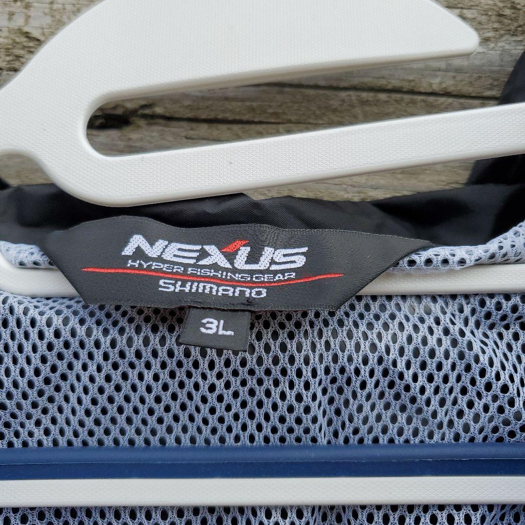 3L！新品未使用！！SHIMANO NEXUS ドライシールドレインスーツ