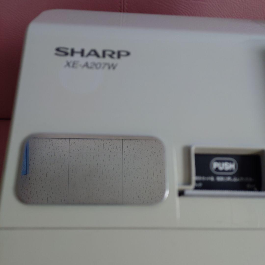 SHARP レジスター XE-A207W