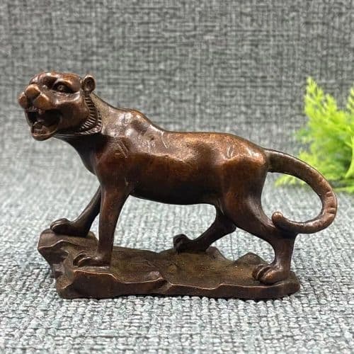 銅器 十二支 茶台茶寵 文鎮 書斎 博古架 装飾品 工芸品 置物