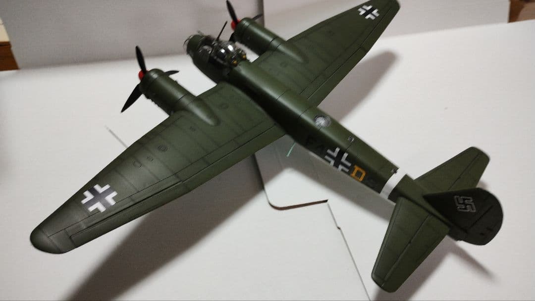 プラモデル完成機　1/48　ユンカース　Ju88A-4