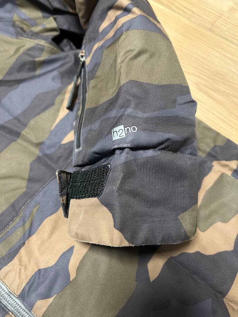 パタゴニア　スノーショットジャケット　BOY Lサイズ　カモ