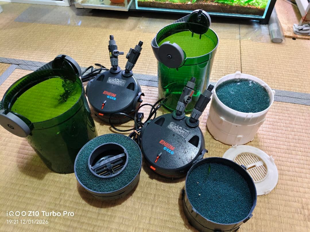 EHEIM 2234 外部フィルター 2台セット ジャンク／保証なし