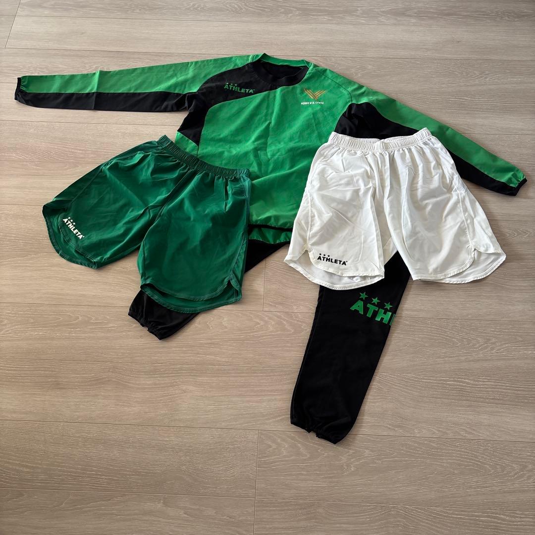 アスレタ　サッカーウェア4点　ヴェルディ下部組織