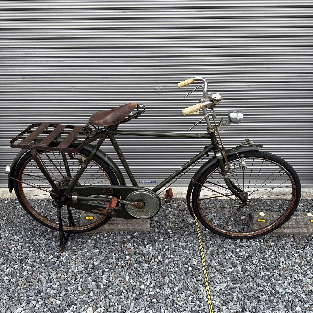 レトロ自転車　実用自転車　　　昭和レトロ　ヴィンテージ