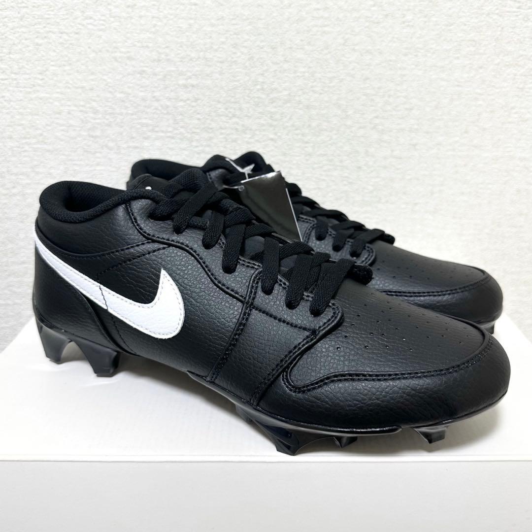 ナイキ ジョーダン 1 29 アメフト スパイク シューズ 靴 クリート 黒