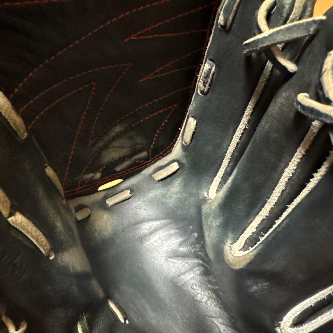 ミズノプロ硬式投手用　箱と袋付き