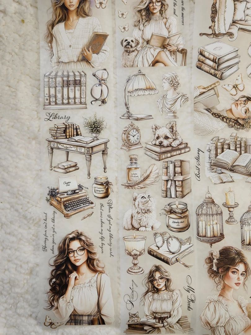 Lana's Scrap Shop 海外マスキングテープ　マステ 【2394】