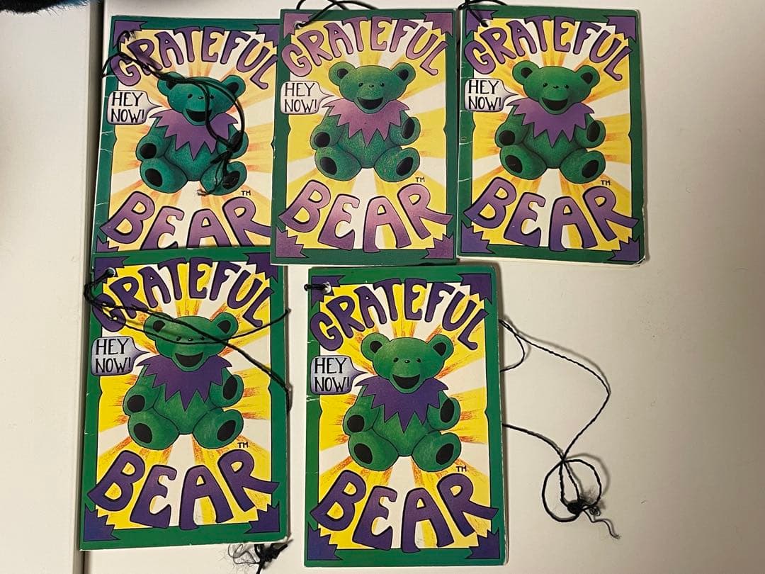 グレイトフルデッドベア 12インチ プラッシュ Grateful dead 5体