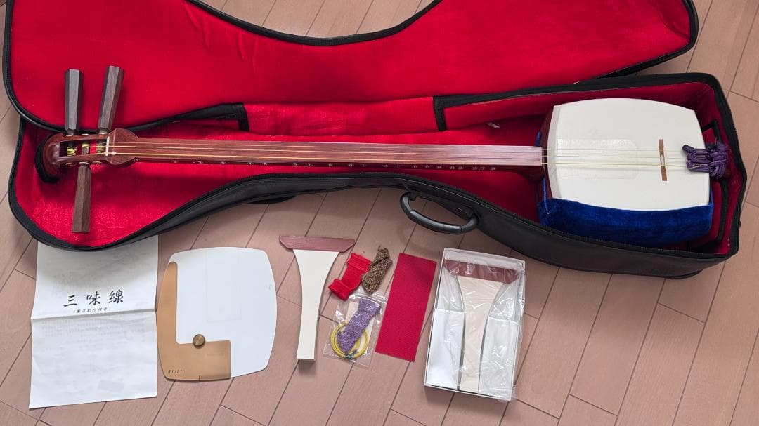 全音　津軽三味線入門セット　津軽05号