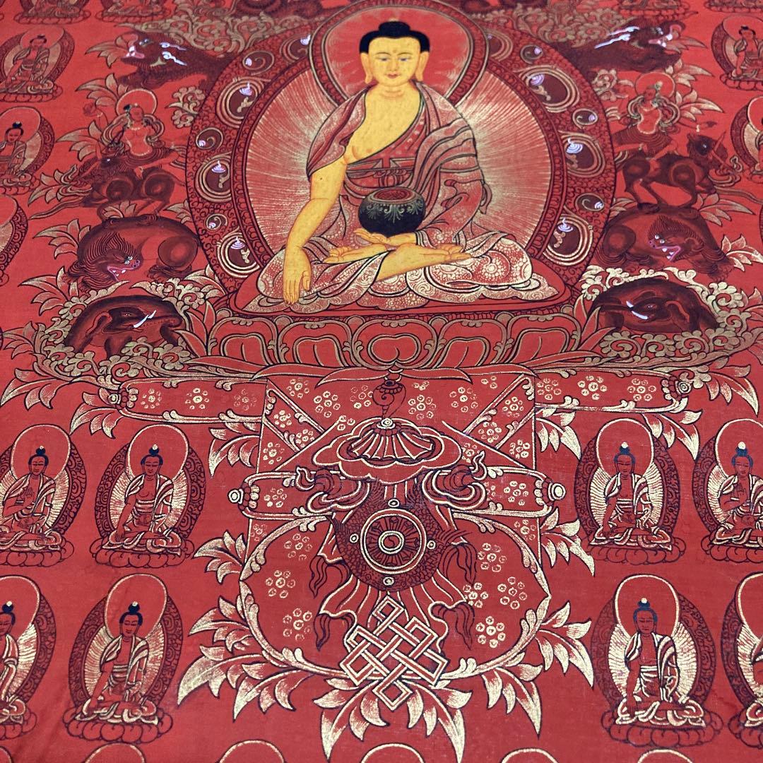 仏陀　タンカペイント