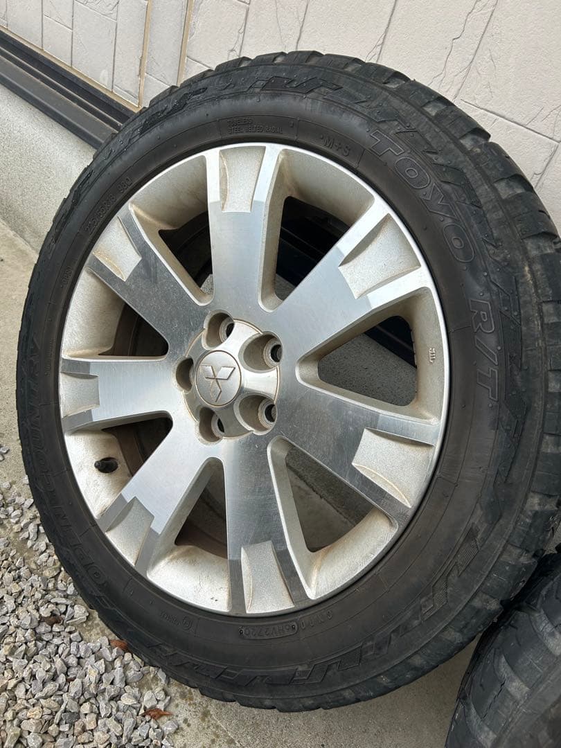 デリカD5 純正　ホイール　タイヤセット　手渡し希望