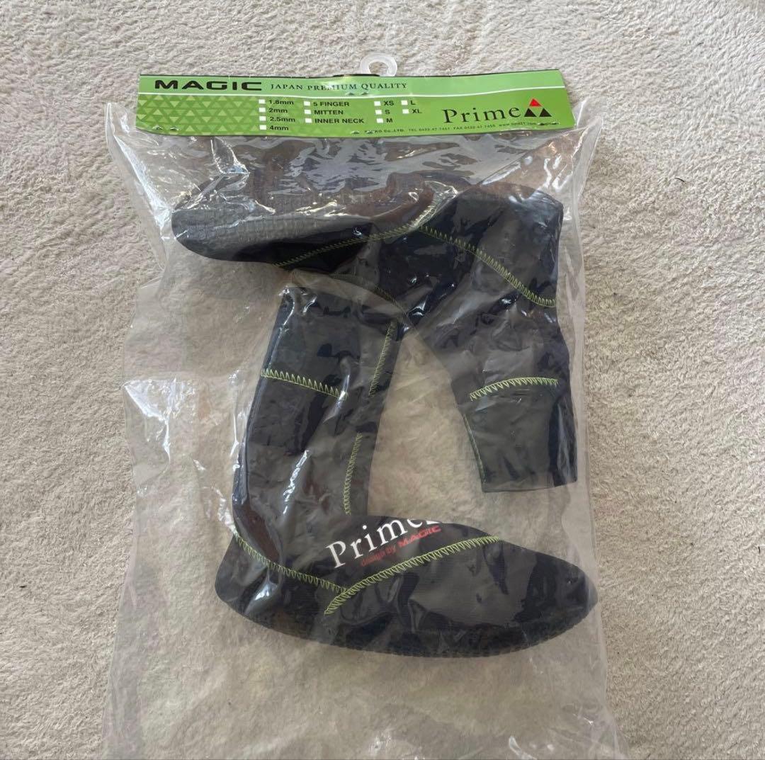 未使用品サーフブーツ Prime S2 ネオプレンブーツ 黒 4.5mm xxs