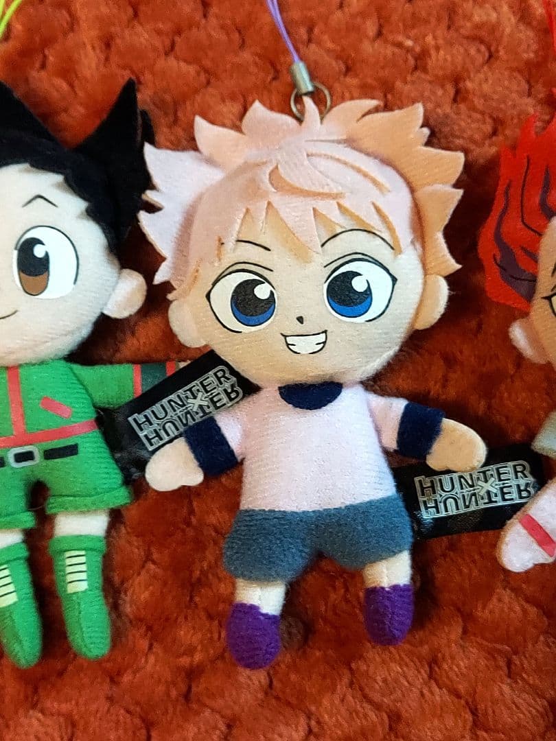 HUNTER×HUNTER クリーナーストラップ ゴン キルア クラピカ ヒソカ