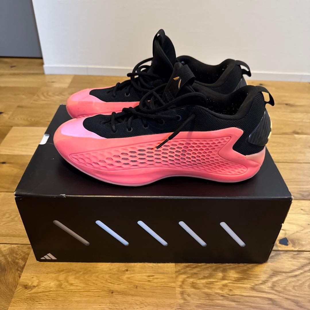 adidas AE 1 Low ブラック/ピンク 27.5cm
