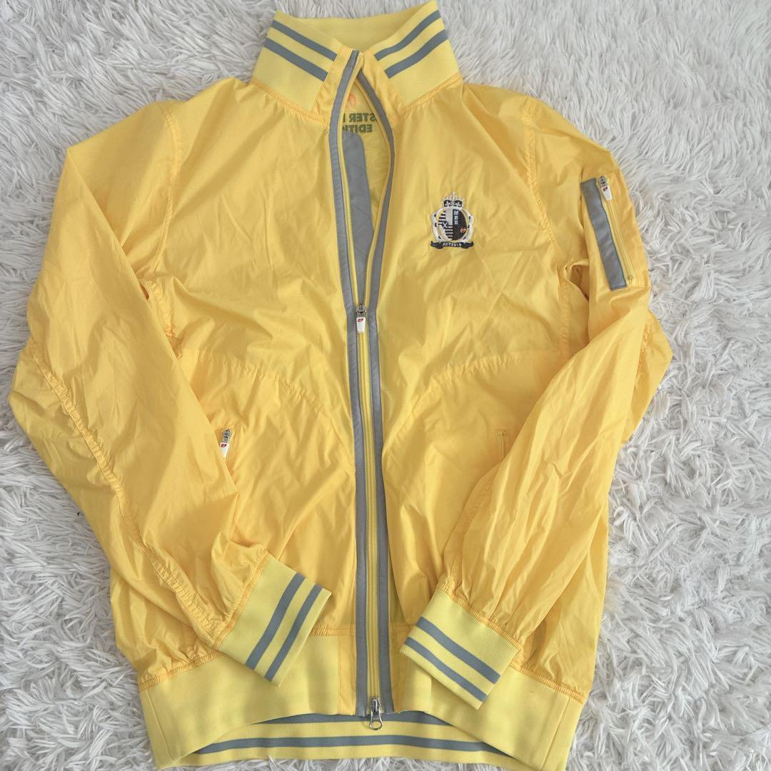 MASTER BUNNY EDITION ナイロンジャケット イエロー ゴルフ