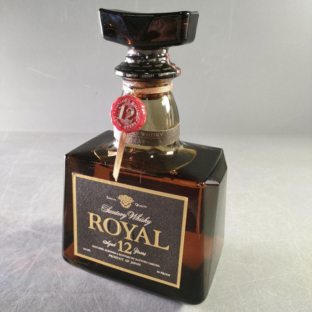 A1153-3/サントリーウイスキー ローヤル12年/ブラックラベル/