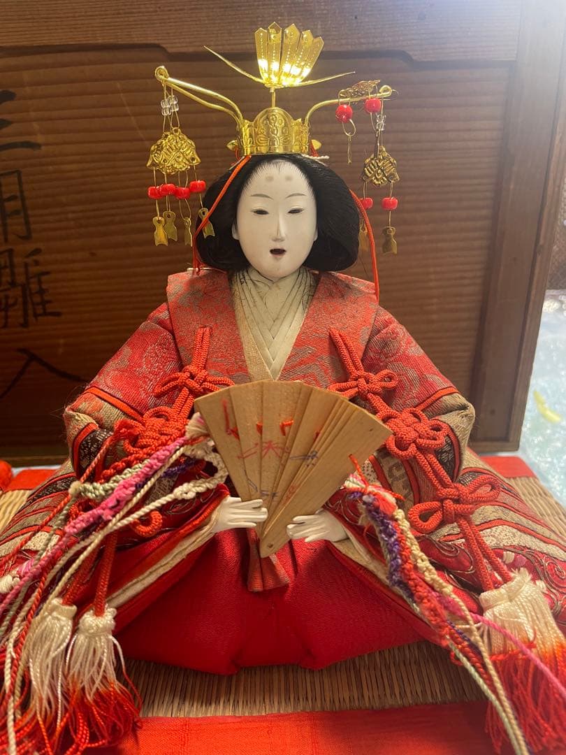 京都丸平　大木平蔵の優美な雛人形　明治時代