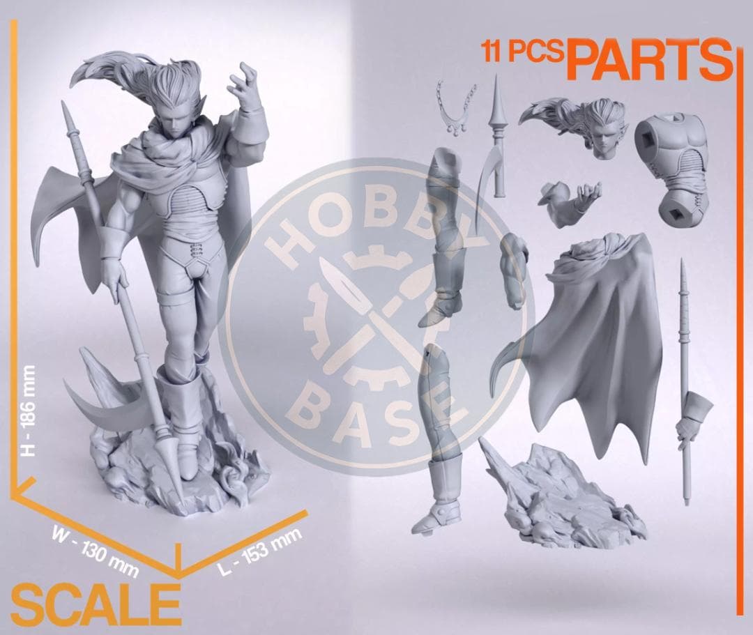 【即納】魔王 (クロノ・トリガー) - 高品質レジンガレージキット