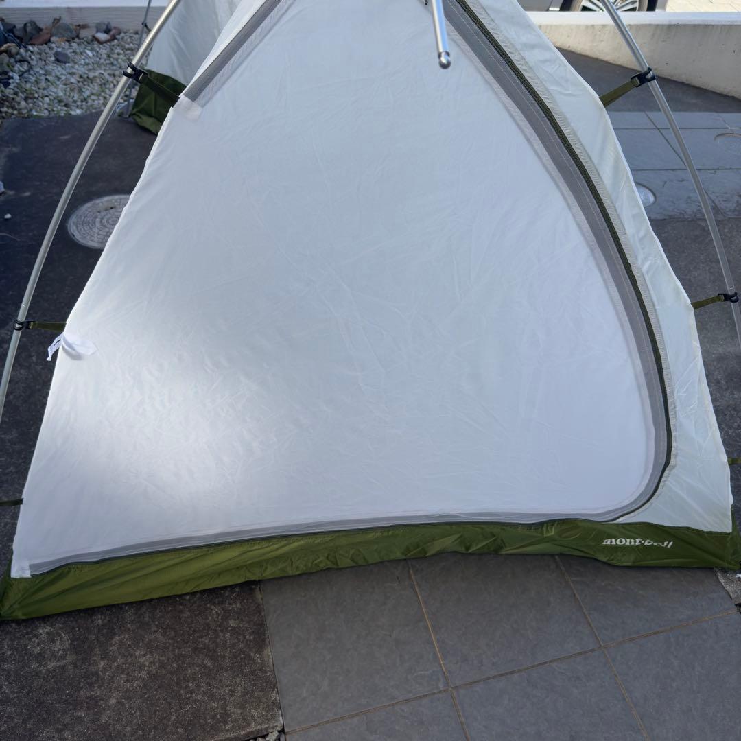 極美品モンベル　ムーンライトテント2 グリーン　ゆるキャン△
