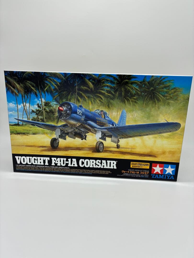 タミヤ 1/32 No.25 アメリカ海軍 ヴォート F4U-1A コルセア