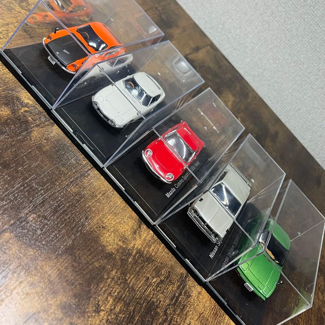 A749⭐︎アシェット 1/43 国産名車5台 2000GT〜Z432〜RX-7