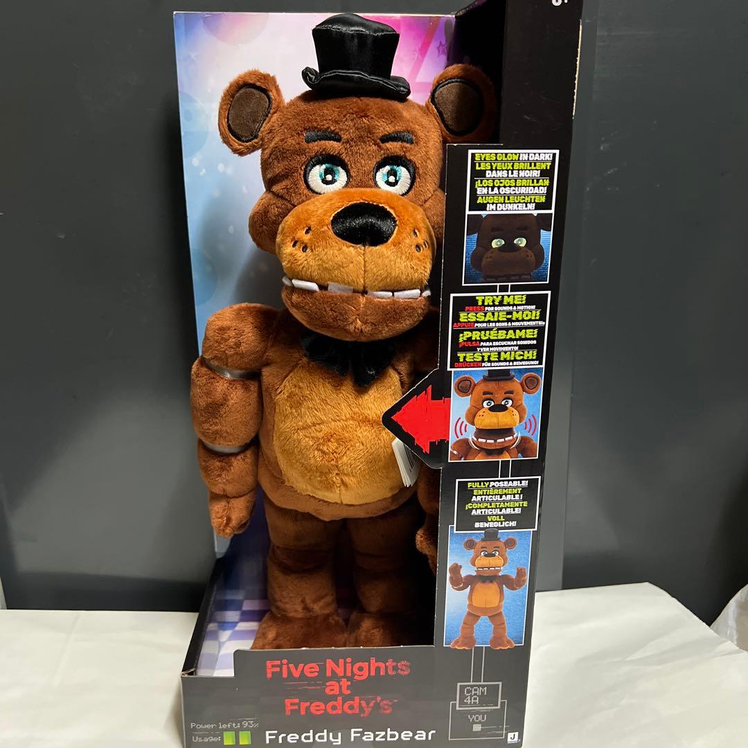 ファイブナイツアットフレディーズ フレディ　ぬいぐるみ　トーキング　アクション