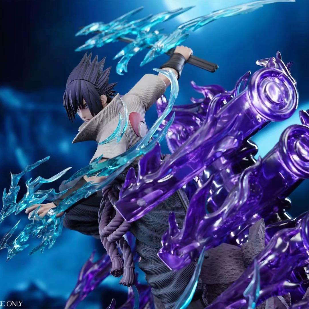 ナルト うちはサスケ ガレージキット ガレキ スタチュー⑥⑥