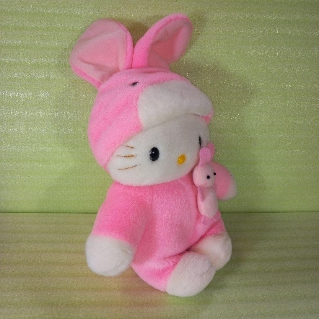 ハローキティ　うさぎ着ぐるみぬいぐるみ　SANRIO SMILES　レア　希少