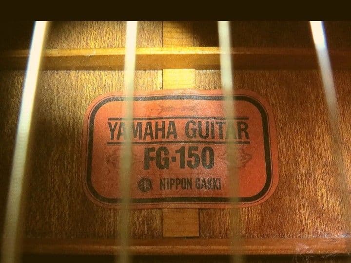 s*i様 Yamaha FG-150 赤ラベル 整備済 アコギ用ハードケース付