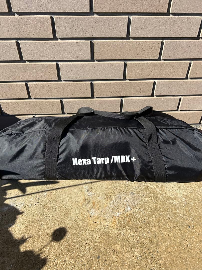 【美品】コールマン hexa tarp mdx+ ヘキサタープ MDX+