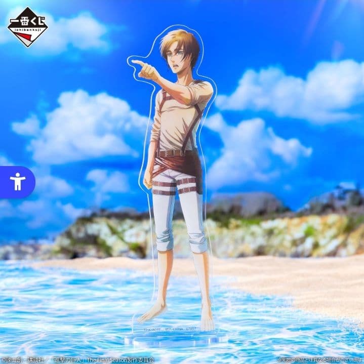 一番くじ進撃の巨人～獣の巨人は俺が仕留める～　66景品+ラストワン　ポップ付き