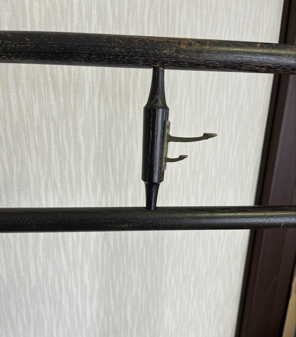 木製　衣桁(昭和レトロ)