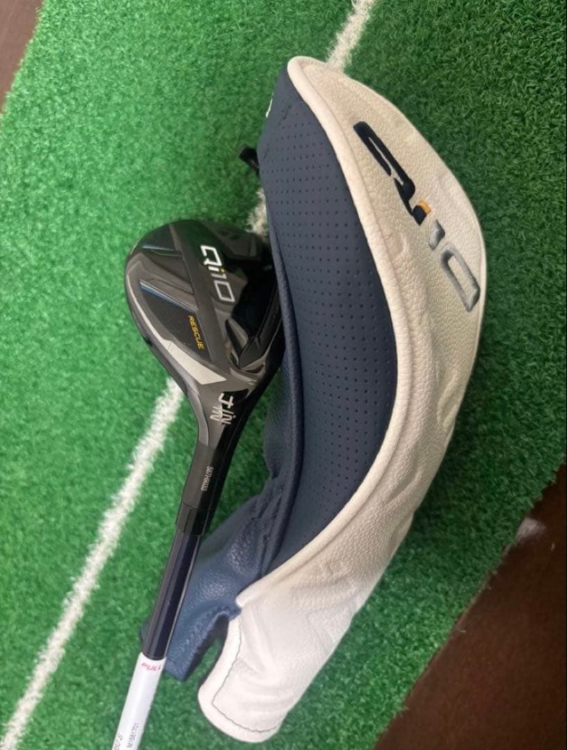 極美品！テーラーメイド　Qi10 ユーティリティ　4U 純正シャフト　S