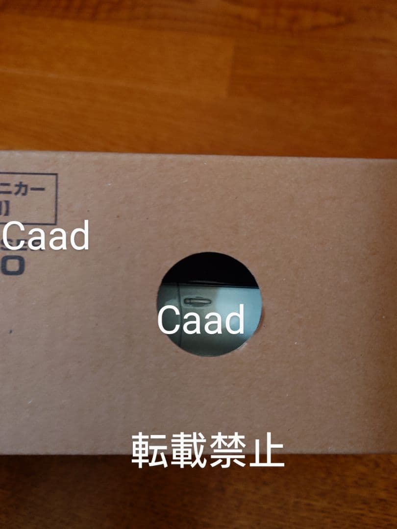 トヨタ ランドクルーザープラド　色見本ミニカー カラーサンプル　ホワイトパール