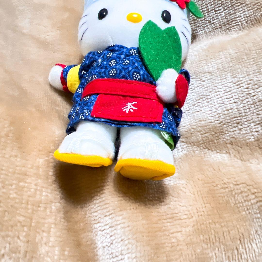 Sanrio ご当地キティ　静岡限定　ハローキティ　マスコット　茶摘み