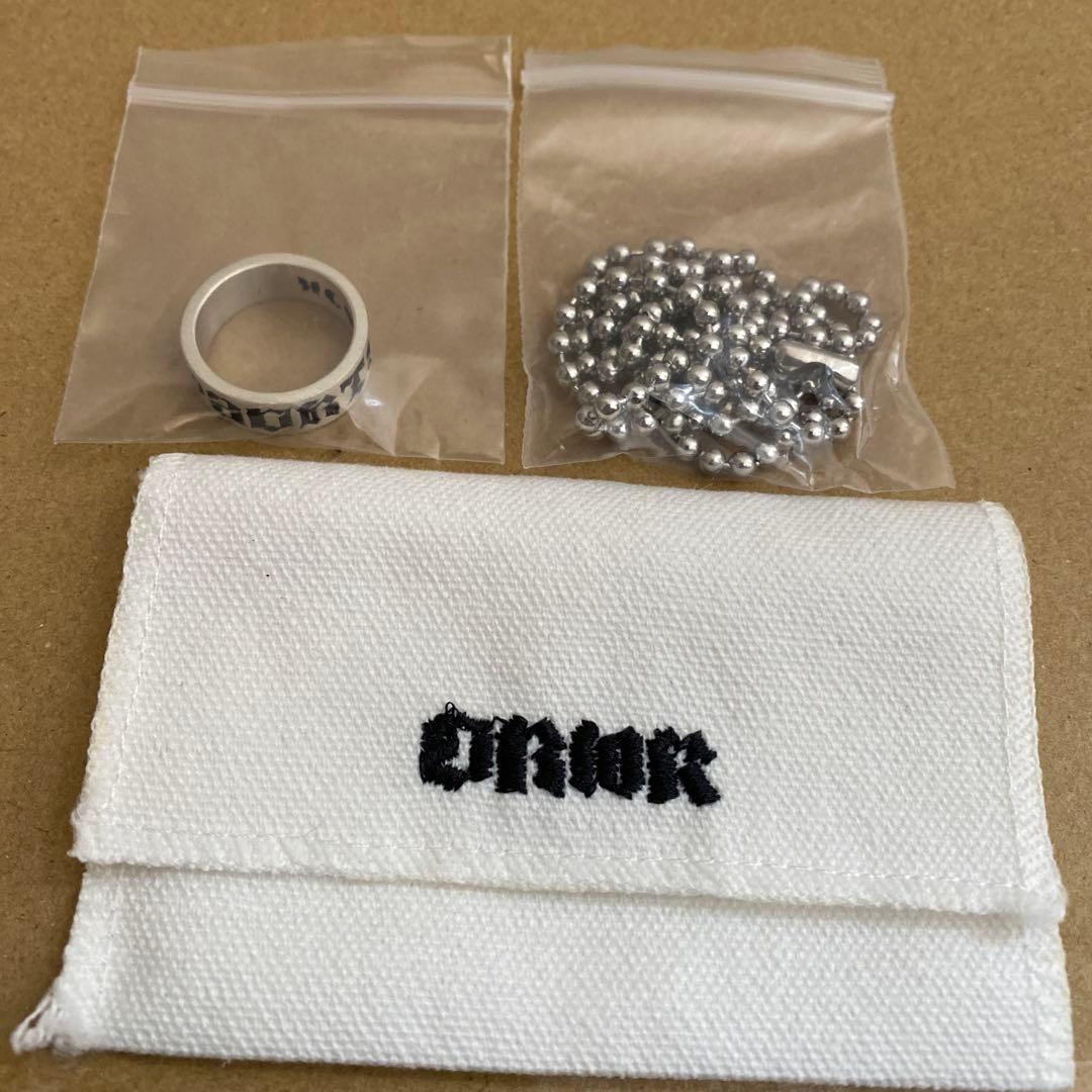 aespa Dirty Work Dirty Crew Ringリングネックレス