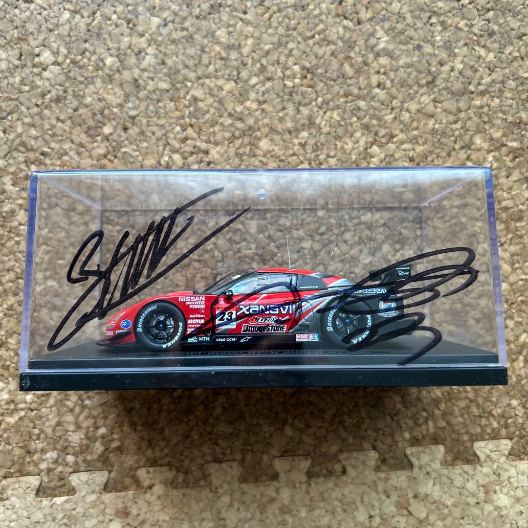 XANAVI NISMO GT-R他 本山哲 直筆サイン入りミニカー 4台セット