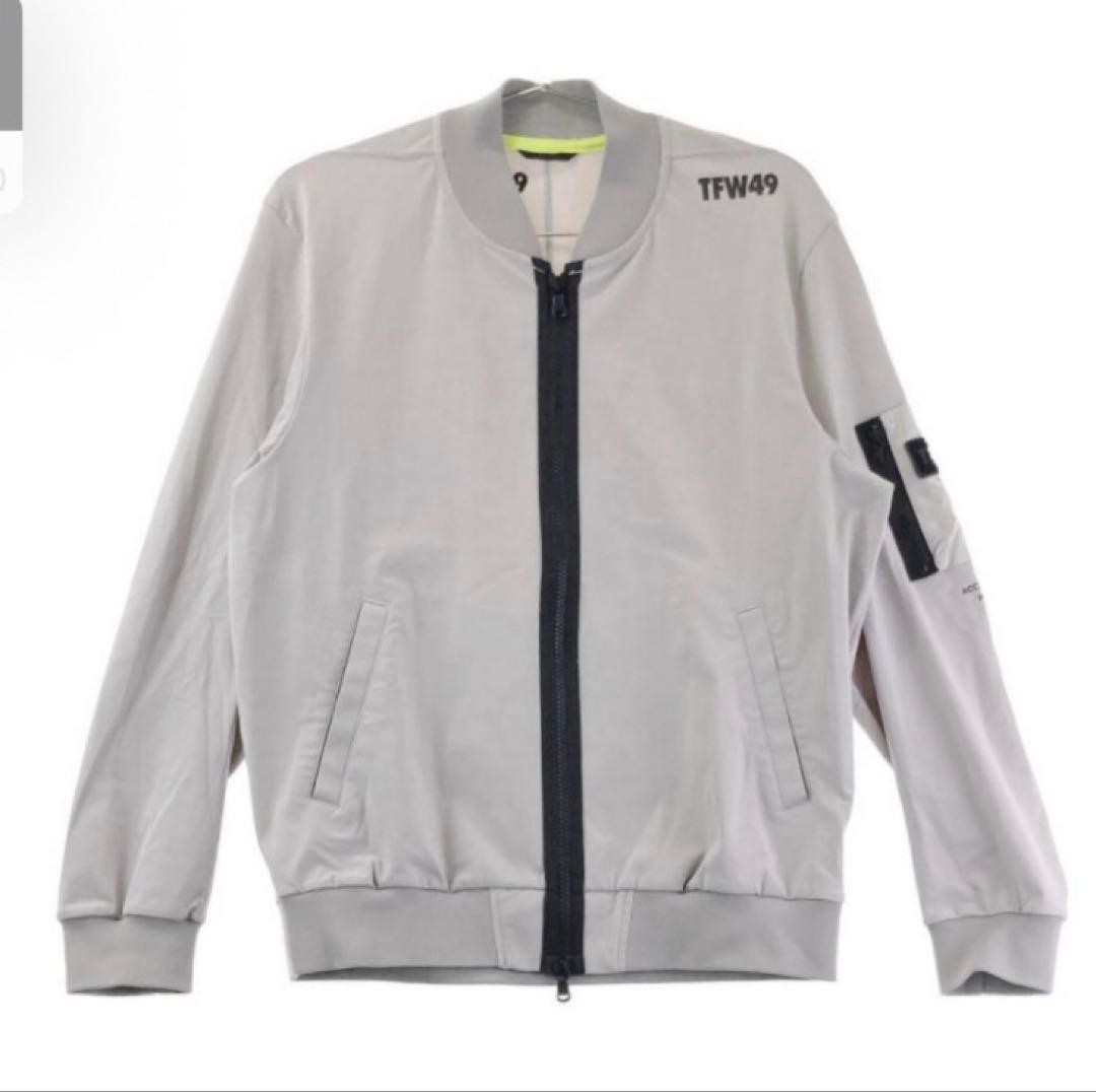 TFW49 MA-1 ブルゾン　ジャケット　ライトグレー　サイズM