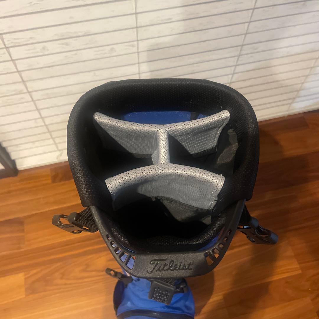 タイトリスト キャディバッグ Players 4 スタンドバッグ ブルー