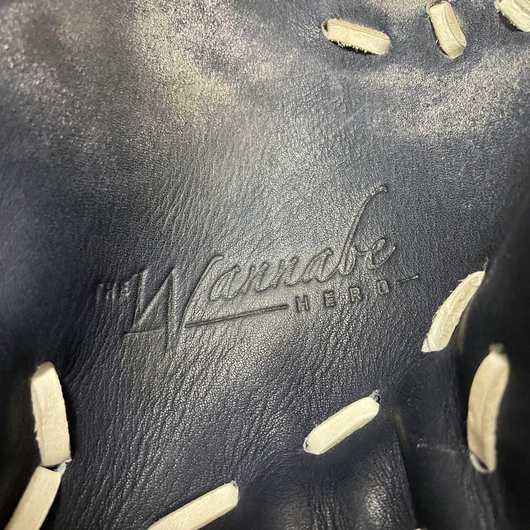 【美品&希少】左利き ウィルソン ワナベヒーロー ファーストミット 軟式